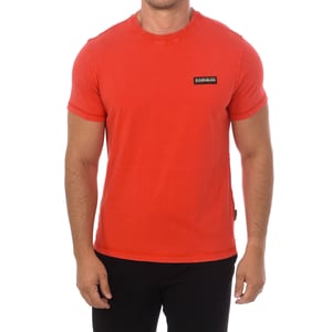 Heren-T-shirt met korte mouwen en ronde hals NP0A4GPE