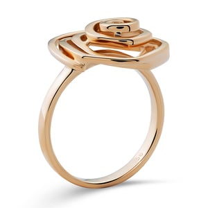 Orphelia Dames 925 Zilveren Ring - Goud ZR-7500/G