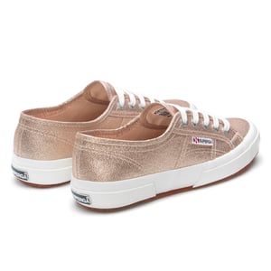 Superga Dames/Dames 2750 Lamew Metallic Trainers (Roze platina)