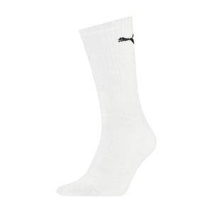 Puma Unisex Sportsokken voor volwassenen (set van 3 stuks) (Wit)