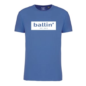 Ballin Est. 2013 Tee SS Cut Out Logo Shirt Blauw