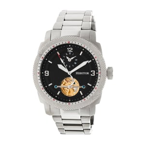 Heritor automatisch Helmsley semi-skelet armbandhorloge