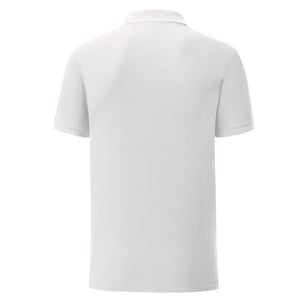 Fruit of the Loom Heren Getailleerd Polo Shirt (Wit)