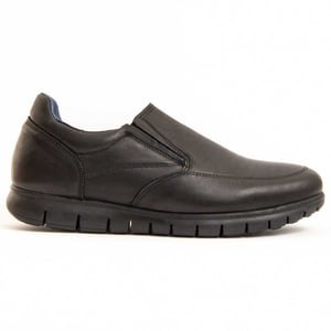 Purapiel Komodo2 mocassin in zwart