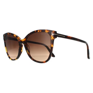 Tom Ford zonnebril ANI FT0844 52F Dark Havana Brown Gradiënt