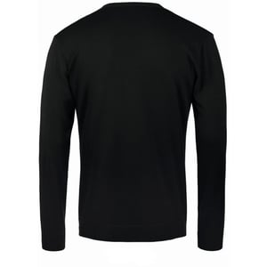 SOLS Heren Gouden Gebreid V Hals Vest (Zwart)
