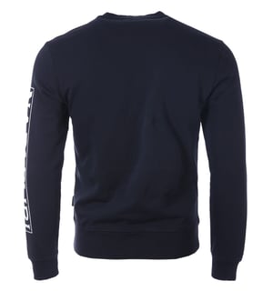 Napapijri Badas Crew Neck Sweatshirt - Blauw Marine