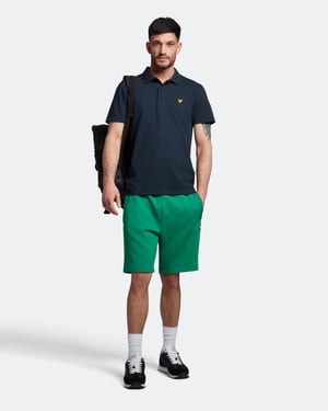 Lyle & Scott Sport Korte Mouwen Polo Shirt in Marineblauw