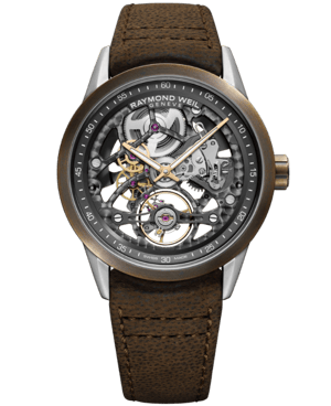 Raymond Weil Freelancer Heren Bruine Horloge 2785-SBC-60000