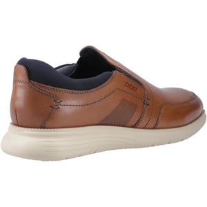 Pod Holden Leer/Textiel Heren Cognac Sportschoenen