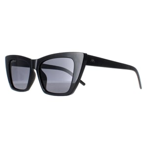 Montana MP64 glanzend zwarte smoke gepolariseerde zonnebril