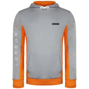 Devote Londen Cody Heren Grijs/Oranje Hoodie