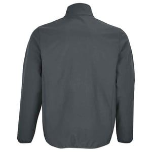 SOLS Heren Falcon Soft Shell Jas (Houtskool Grijs Effen)