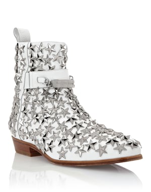 Laarzen Mid Flat Stars