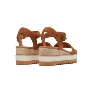 TOMS Diana Leer Damesschoenen Bruin