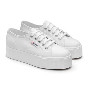 Superga Unisex 2790 Linea Up Down Trainers voor volwassenen (Wit)