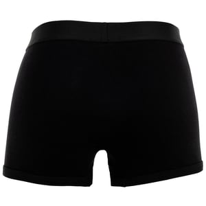 Versace Korte Trunk Tex Ribbekatoenen Boxershorts