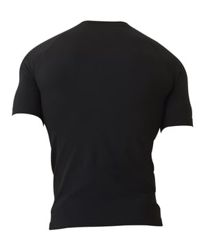 Björn Borg - Heren Korte Mouwen Naadloze Hardloop T-shirt - Zwart