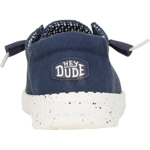 HEYDUDE Wendy Stretch Mesh Polyester Vrouwen Navy Loafers