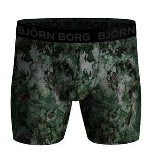 Björn Borg - 3-Pack Ademend Prestatieshort - Heren Sport Boxershorts - Camo Mix