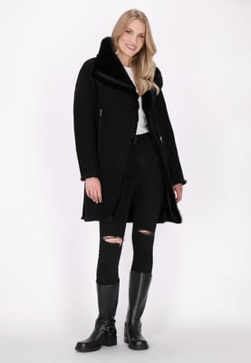 Dreimaster Jas Dames zwart