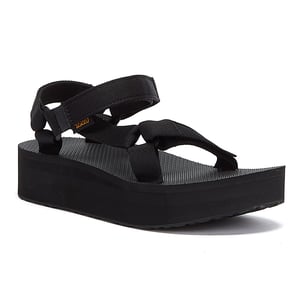 Teva Womens Flatform Universal Sandalen Zwart