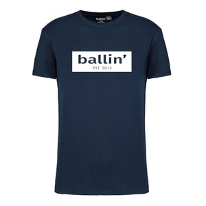 Ballin Est. 2013 Tee SS Cut Out Logo Shirt Blauw