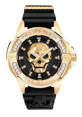 Philipp Plein The $kull Genderless Unisex Horloge Zwart PWNAA0122