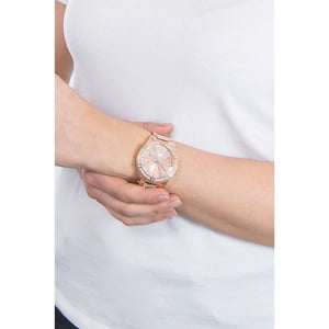 Guess W1156L3 Rose Goud Dames Horloge