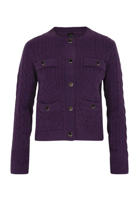 Dreimaster Vest Dames paars
