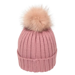 Mountain Warehouse Dames/Dames Geneva Borg gevoerde muts (Lichtroze)
