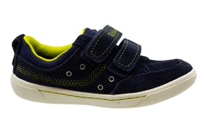 Timberland Littleton Ox Blauw Suède Haak en Lus Kleuters Trainers A15RE