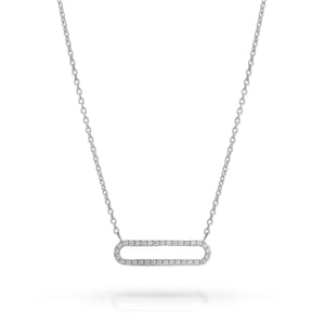 Orphelia 'Charm' Dames 925 Sterling Zilveren Ketting - Zilver ZK-7563
