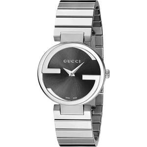 Gucci YA133502 In elkaar grijpende G 29mm dameshorloge