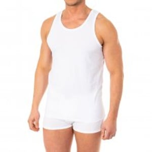 T-shirt met brede band en ronde hals voor heren A0DGN. Comfort en perfecte pasvorm.