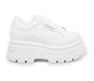 Windsor Smith Witte Chunky Leren Sneakers - Swerve