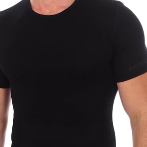 Mode Bamboe T-shirt korte mouw BKK1UTS03SI man