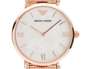 Emporio Armani Dameshorloge Kwarts Roze