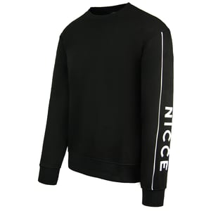 Nicce Crew Neck Lange Mouw Pullover Zwart Heren Geti Sweashirt 211 1 03 07 0001