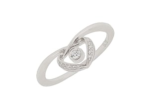 Orphelia Dames 925 Sterling Zilveren Ring - Zilver ZR-7126