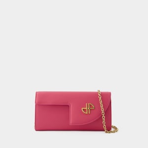 Portemonnee aan ketting - PATOU - Leer - Roze