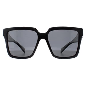 Prada PR24ZS 1AB5S0 zwarte donkergrijze zonnebril