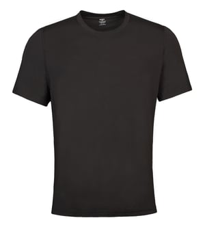 Heat Holders Heren Ademend Korte Mouw Thermoshirt voor de Winter - Zwart
