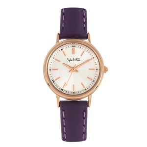 Sophie & Freda Berlin horloge met leren band