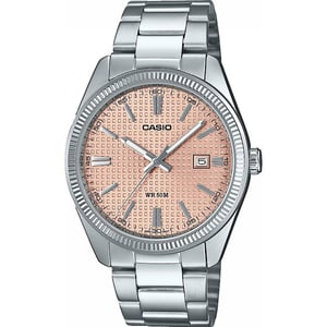 Casio Casio Collectie Heren Zilveren Horloge MTP-1302PE-4AVEF