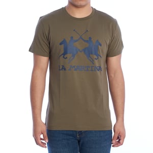 YMR001-JS206 Heren Regular Fit T-shirt met korte mouwen