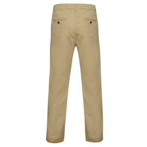 Asquith & Fox Heren Klassieke Casual Chinos/Trousels (Natuurlijk)