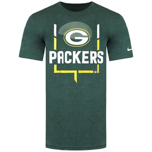 Nike NFL Green Bay Packers Legend Goal Post Heren Groen T-Shirt