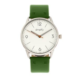 Vereenvoudig Het 6300 Horloge met Leren Band