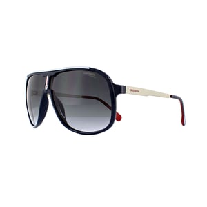 Carrera Zonnebril 1007/S PJP 9O Blauw Zilver Donker Grijs Verloop